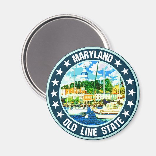 Maryland Magneet (Voorkant / Achterkant)