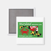Maryland Magneet (Voorkant / Achterkant)