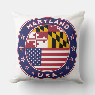 Maryland, Maryland sticker, telefooncel, tas Kussen
