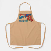 Maryland MD US Motto ~ We hebben krabben Schort (Voorkant)