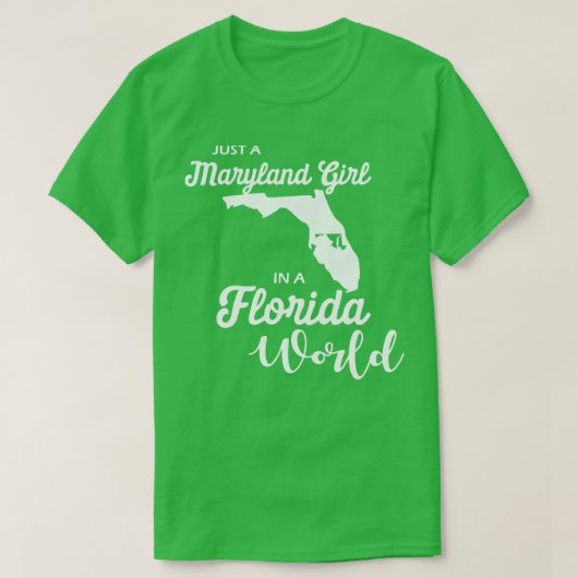 Maryland meisje 2 t-shirt (Design voorkant)