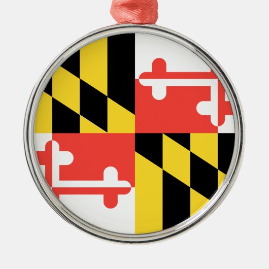 MARYLAND METALEN ORNAMENT (Voorkant)