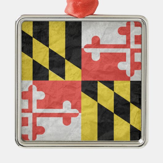 MARYLAND METALEN ORNAMENT (Voorkant)