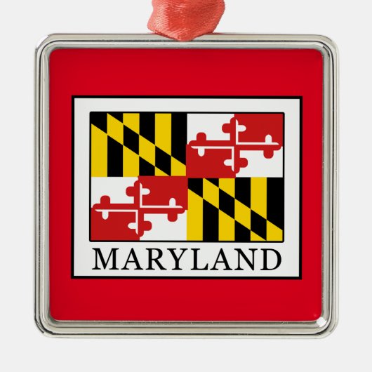 Maryland Metalen Ornament (Voorkant)
