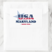 Maryland Mijn thuisstaat Sticker (Tas)