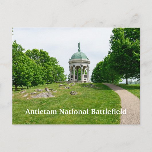 Maryland Monument in Antietam Briefkaart (Voorkant)