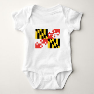 Maryland Officiële staatsvlag Romper