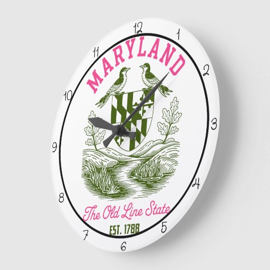 Maryland Old Line State Birds  Grote Klok (Hoek)