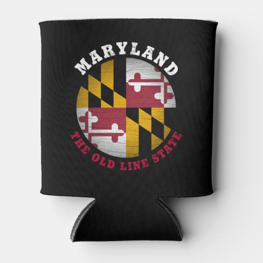 MARYLAND OLD LINE STATE FLAG BLIKJESKOELER (Voorkant)