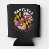 MARYLAND OLD LINE STATE FLAG BLIKJESKOELER (Achterkant)