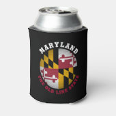 MARYLAND OLD LINE STATE FLAG BLIKJESKOELER (Blikje Achterkant)