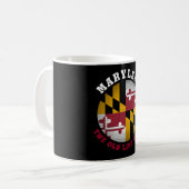 MARYLAND OLD LINE STATE FLAG KOFFIEMOK (Voorkant links)
