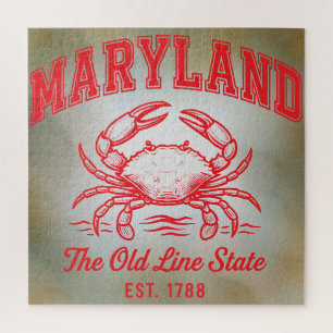 Maryland Old Line State Legpuzzel