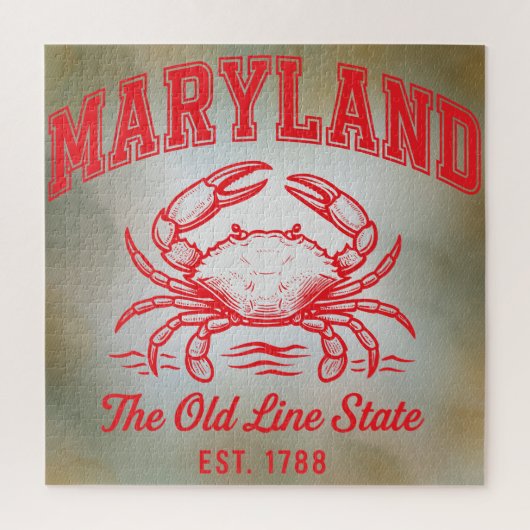 Maryland Old Line State Legpuzzel (Verticaal)