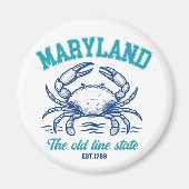 Maryland Old Line State - Maryland Pride Magneet (Voorkant)
