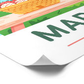 Maryland Old Line State Verenigde Staten Zomer Rei Poster (Hoek)