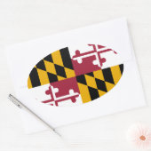 Maryland ovale sticker (Envelop)