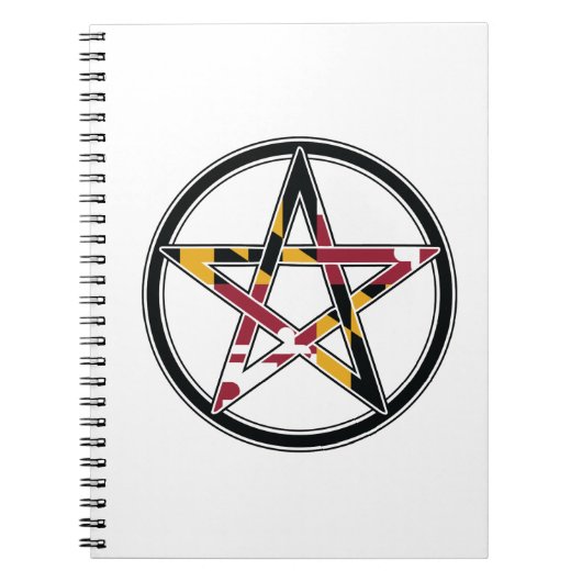 Maryland Pagan transparant Notitieboek (Voorkant)