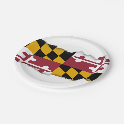 Maryland Papieren Bordje (Gekanteld)