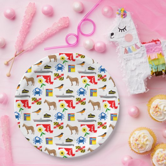 Maryland Papieren Bordje (Feest)