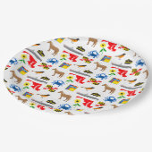 Maryland Papieren Bordje (Gekanteld)