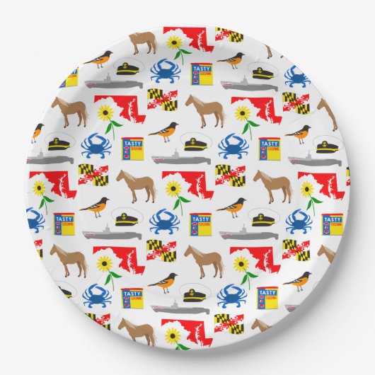 Maryland Papieren Bordje (Voorkant)