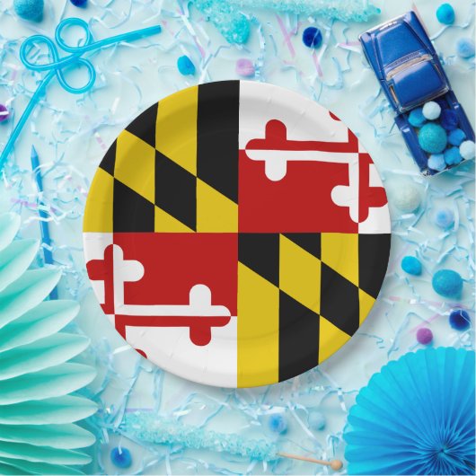 Maryland Papieren Bordje (Feest)