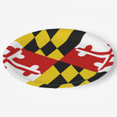 Maryland Papieren Bordje (Gekanteld)