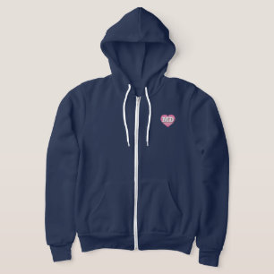 Maryland Pink Fade Heart - Ik hou van MD Hoodie