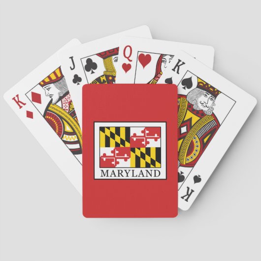 Maryland Pokerkaarten (Achterkant)