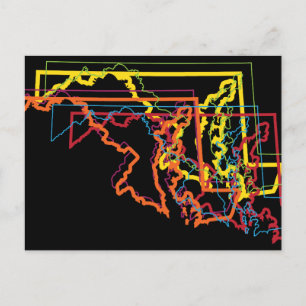 maryland pride blur briefkaart