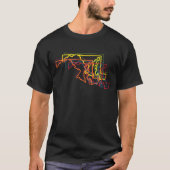 maryland pride blur t-shirt (Voorkant)