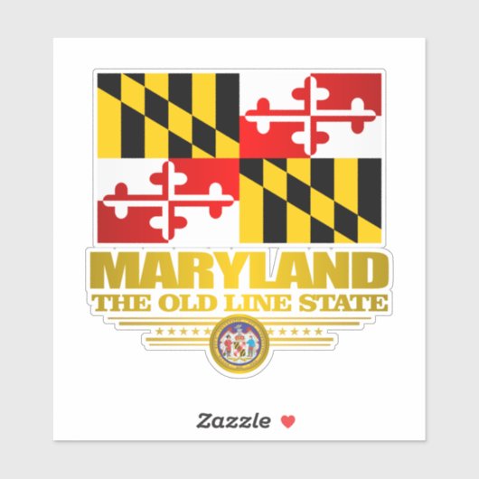 Maryland Pride Sticker (Vel)