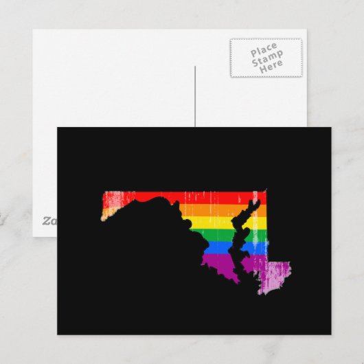 MARYLAND PRIDE - VERWIJDERD -.png Briefkaart (Voorkant / Achterkant)