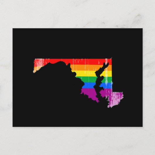 MARYLAND PRIDE - VERWIJDERD -.png Briefkaart (Voorkant)