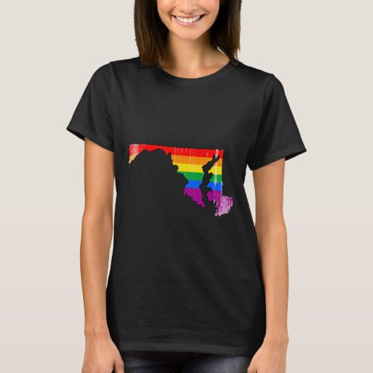 MARYLAND PRIDE - VERWIJDERD -.png T-shirt (Voorkant)