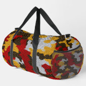 Maryland Red & Black Turtle Camo Printed Plunjezak (Rechterhoek)