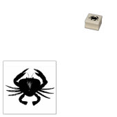 Maryland Red Crab Crab Seafood Beach Rubber Stempe Rubberstempel (Gestempeld)