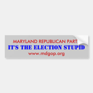 MARYLAND REPUBLICAN PARTIJ BUMPERSTICKER