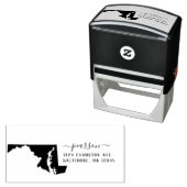 Maryland retour adres stempel zelf-inkt (In situ)