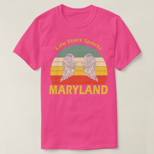 Maryland Retro T-shirt (Design voorkant)
