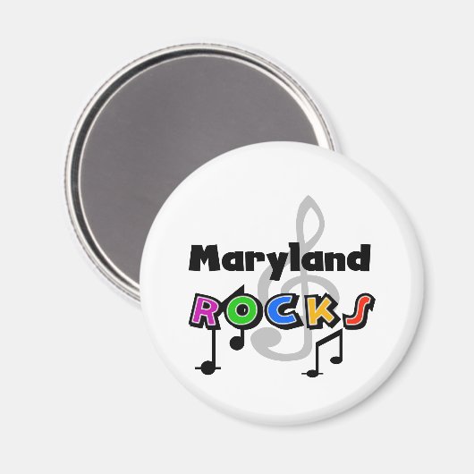 Maryland Rocks Magneet (Voorkant / Achterkant)