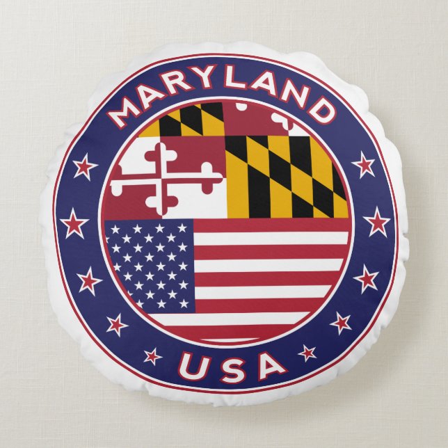 Maryland Rond Kussen (Voorkant)
