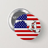 MARYLAND RONDE BUTTON 5,7 CM (Voorkant /achterkant)