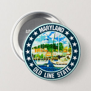 Maryland Ronde Button 7,6 Cm
