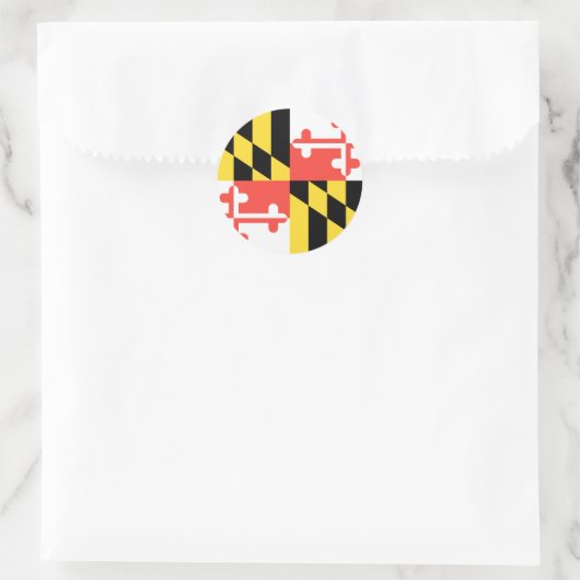 MARYLAND RONDE STICKER (Tas)