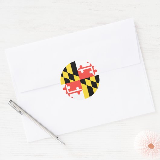 MARYLAND RONDE STICKER (Envelop)