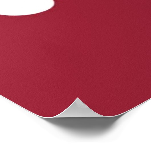 Maryland Sate Flag Poster (Hoek)