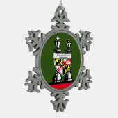 MARYLAND SCHAAK TIN SNEEUWVLOK ORNAMENT (Links)