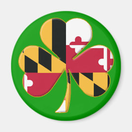 Maryland Shamrock Magneet